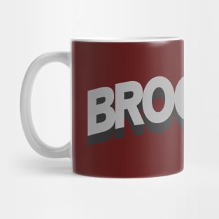 Brooklyn, Bold, Block Mug